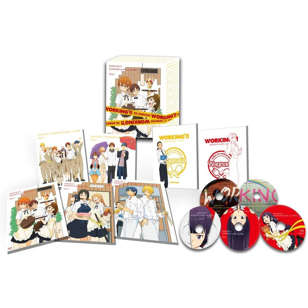 現貨 動畫 藍光 迷糊餐廳wonderful Blu Ray Box 福山潤阿澄佳奈藤田咲小野大輔神谷浩史 蝦皮購物