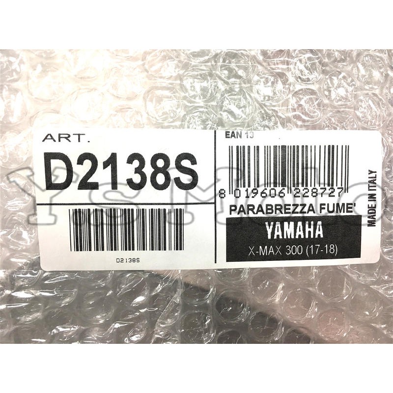 Y.S GIVI D2138S YAMAHA X-MAX 300 風鏡/長風鏡/擋風鏡/整流罩