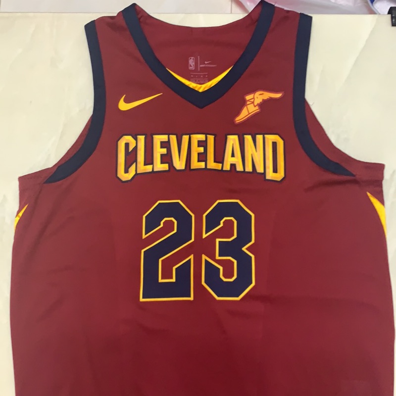 Nike NBA 克里夫蘭騎士隊 LeBron James Authentic 球員版 球衣 AU 小皇帝 雷霸龍