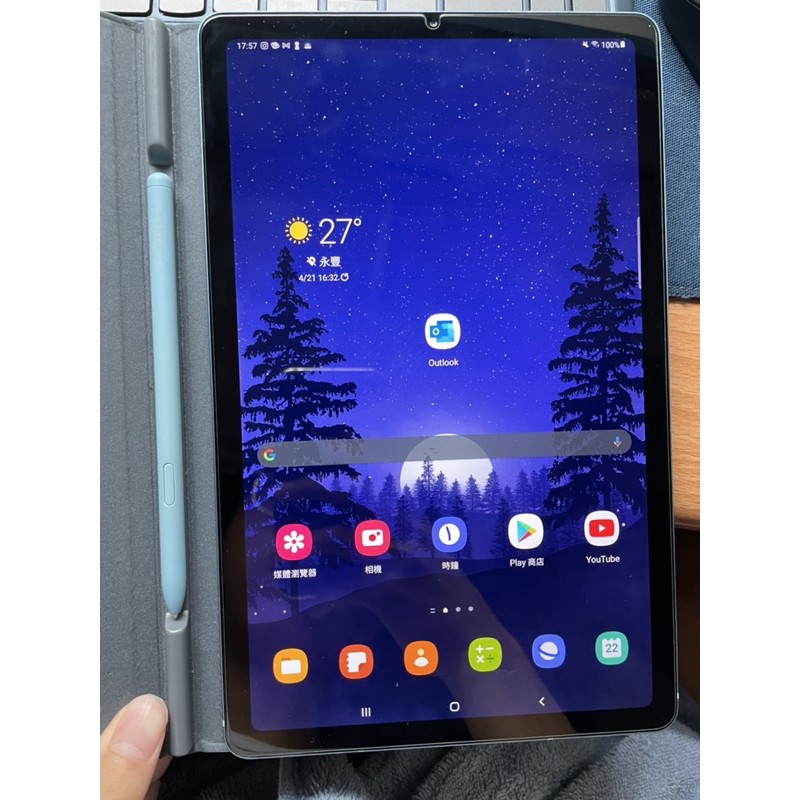 Samsung tab s6 lite二手近全新無傷