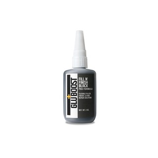 Gluboost Fill n’ Finish black 黑色 樂器 家具 吉他 瞬間膠 補漆 吉他 三秒膠 維修