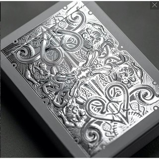 【USPCC撲克】SILVER GATORBACKS PLAYING CARDS -S103050341