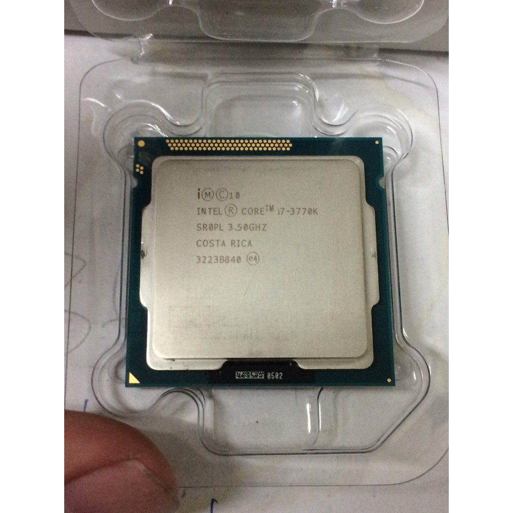 INTEL i7 3770k LGA1155腳位 CPU ( 2500k 2600k 2700k 3770 參考)