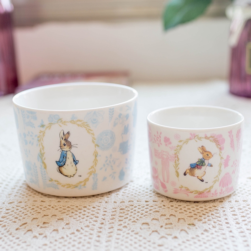 彼得兔系列周邊Peter Rabbit咖啡杯子可愛卡通陶瓷馬克杯情侶水杯