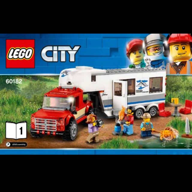 Lego 60183 樂高 皮卡 露營車 全新 正品