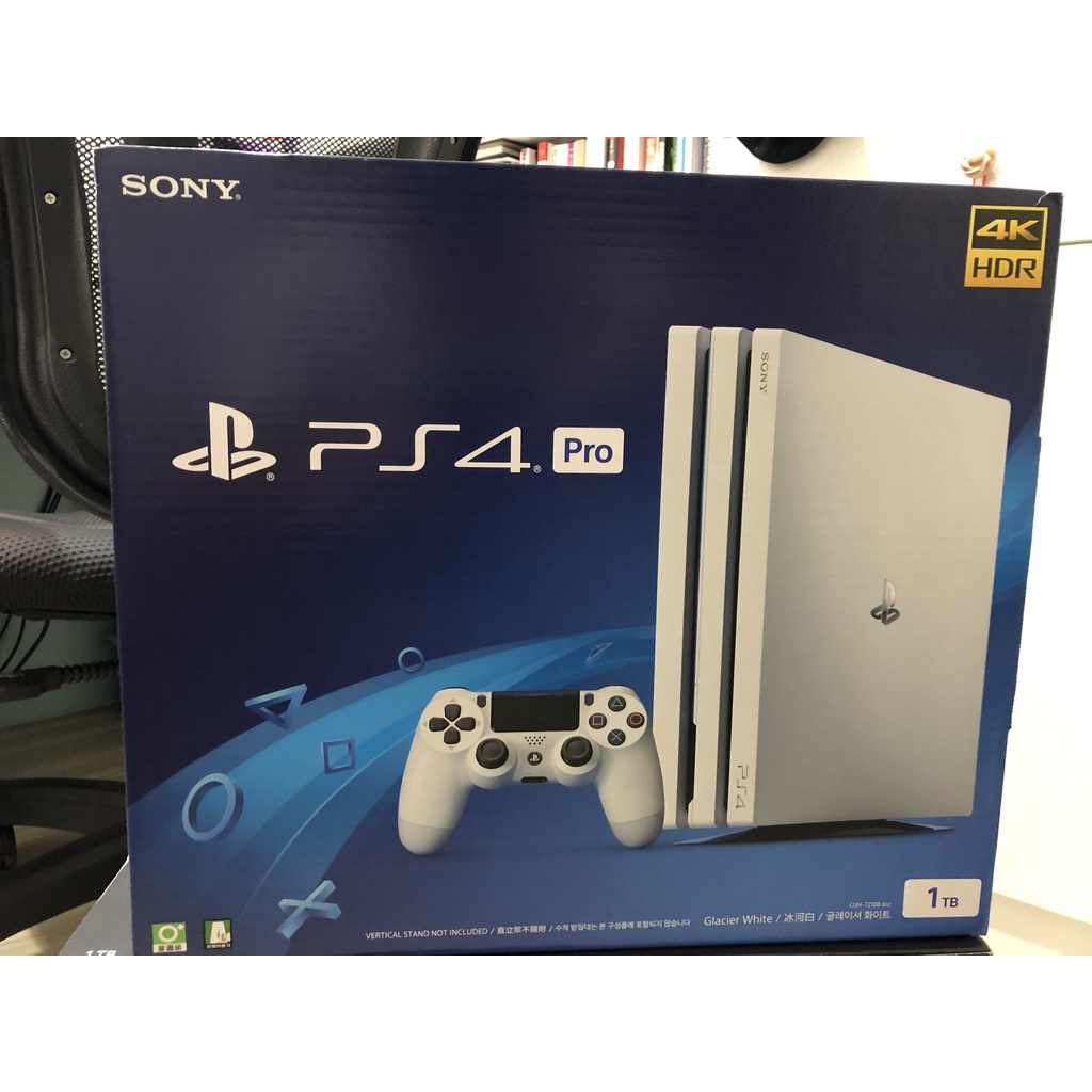 [二手] PS4 pro 冰河白 1TB CUH-7218B