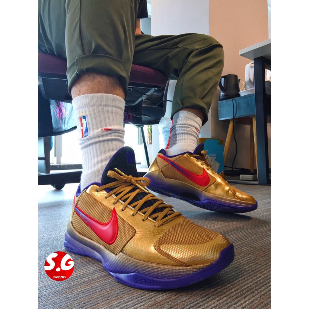 S.G Undefeated x Nike Kobe 5 Protro DA6809-700 名人堂 紫金 實戰 籃球鞋