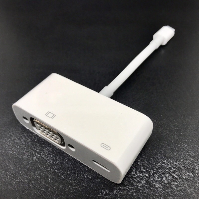 （二手）Apple 原廠 Lightning 對 VGA 轉接器 A1439