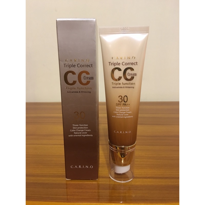 ［正韓]全新Carino麗仁堂 CC霜 50ml