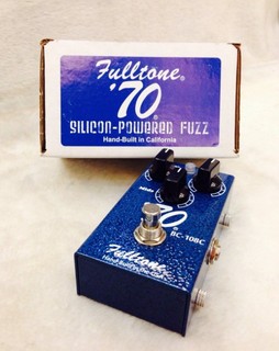 【立昇樂器】Fulltone 70-BC Fuzz 美國經典手工 單顆破音效果器【原廠公司貨】