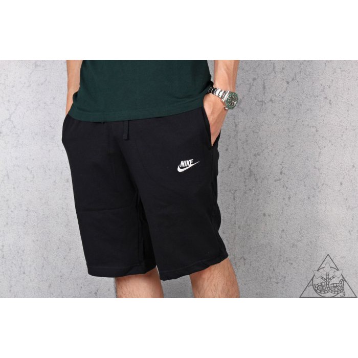 HYDRA】Nike Jersey Shorts 輕薄透氣棉褲短褲AW77 字勾黑色【804419-010】 | 蝦皮購物