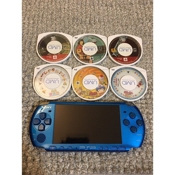 PSP3007主機（優質二手9成新）+PSP UMD正版遊戲🔺剩遊戲降價嘍趕快帶走🔻