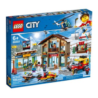 樂高 LEGO 60203 全新品 城市系列 滑雪渡假村 Ski Resort