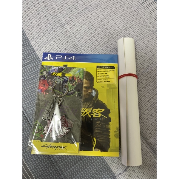 全新 PS4 2077 電馭叛客 中文特別版 含特典吊飾實體海報