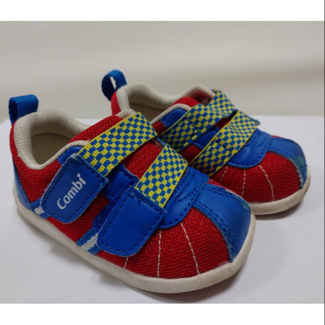 Combi 學步鞋 機能鞋 12.5cm 二手 與 手工娃娃鞋布鞋 合售