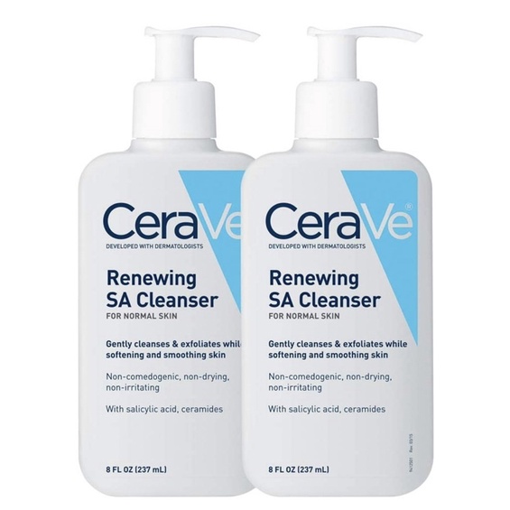 美國Cerave Renewing SA Cleanser 水楊酸 潔面膠 洗面乳 237ml 現貨