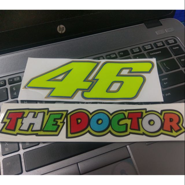 Rossi 46 the doctor反光貼紙