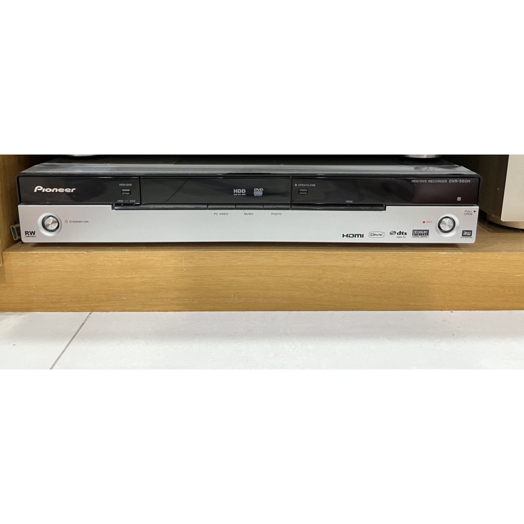 pioneer先鋒牌DVD影音播放光碟機DVR-560H