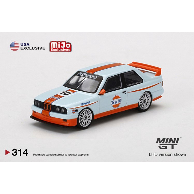 模例 Mini Gt 1 64 美國限定版bmw M3 0 Gulf塗裝mgt 蝦皮購物
