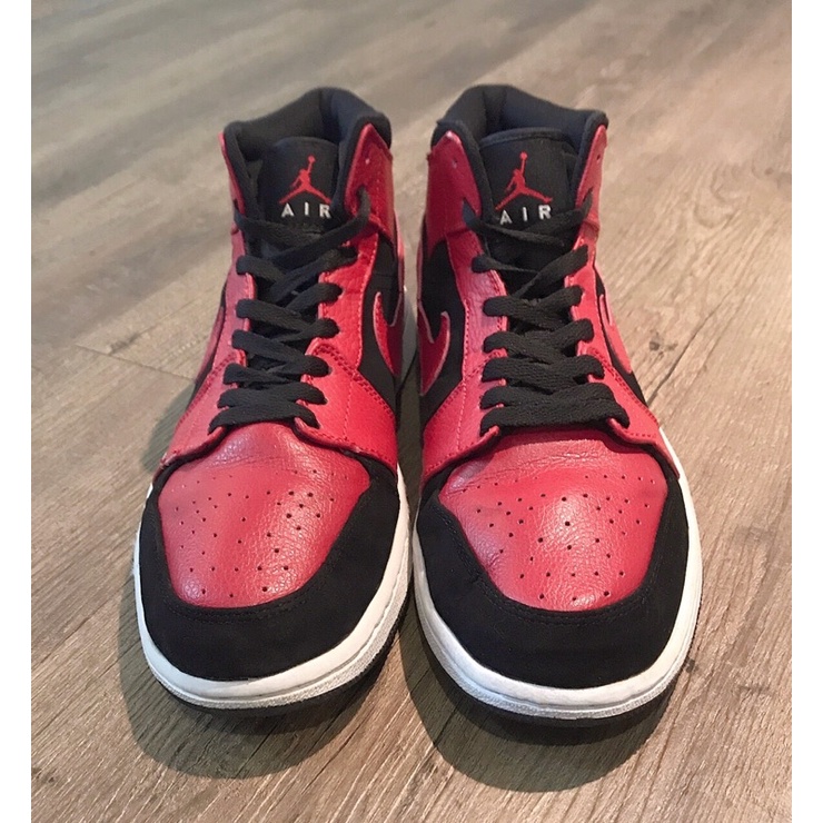 Jordan 1 代 黑紅 經典 百搭 基本款 櫻木 灌籃高手 飛人 時尚 潮流 黃金尺寸 街頭 古著 復刻 型