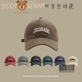 ScottyBear™️那隻熊 CP067 質感 美式軟頂 棒球帽 COLORADO 磨毛 帽子 鴨舌帽 老帽 搭配單品