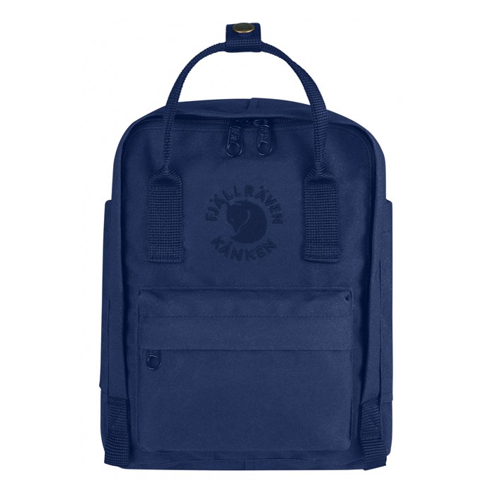 【Fjallraven北極狐】Re-Kanken Mini後背包-夜藍558(FR23549)