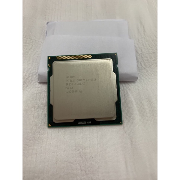 二手良品 Intel® Core™ i3-2120 3M快取 3.30GHz 2代i3 CPU 1155腳位