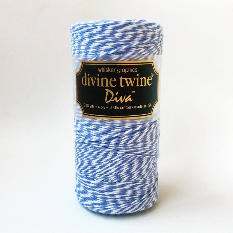 美國 Divine Twine Diva 雙色棉線 / Crushed Lavender