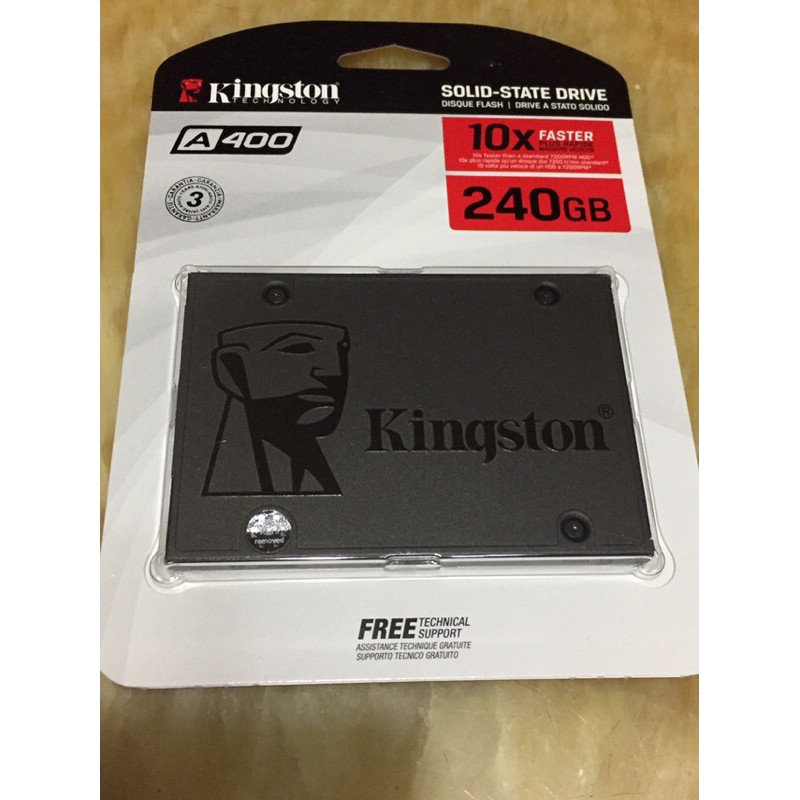 金士頓 240G SSD 新品 Kingston A400 SA400S37/240G 固態硬碟