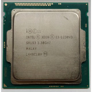 【1150 CPU】Intel Xeon E3-1230 v3 3.30GHz