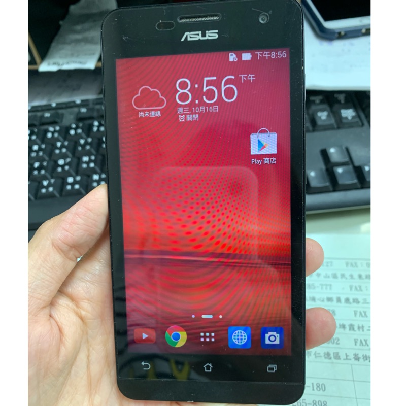 ASUS zenfone5 紅色 二手