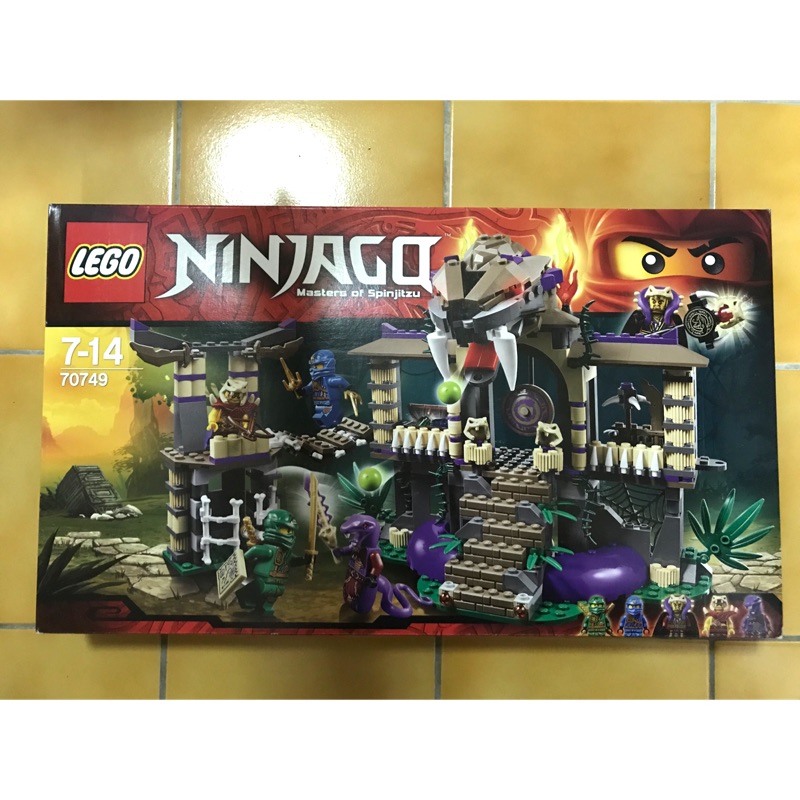 LEGO 樂高 Ninjago 忍者系列 70749 攻佔毒蛇祭壇  現貨台北可面交