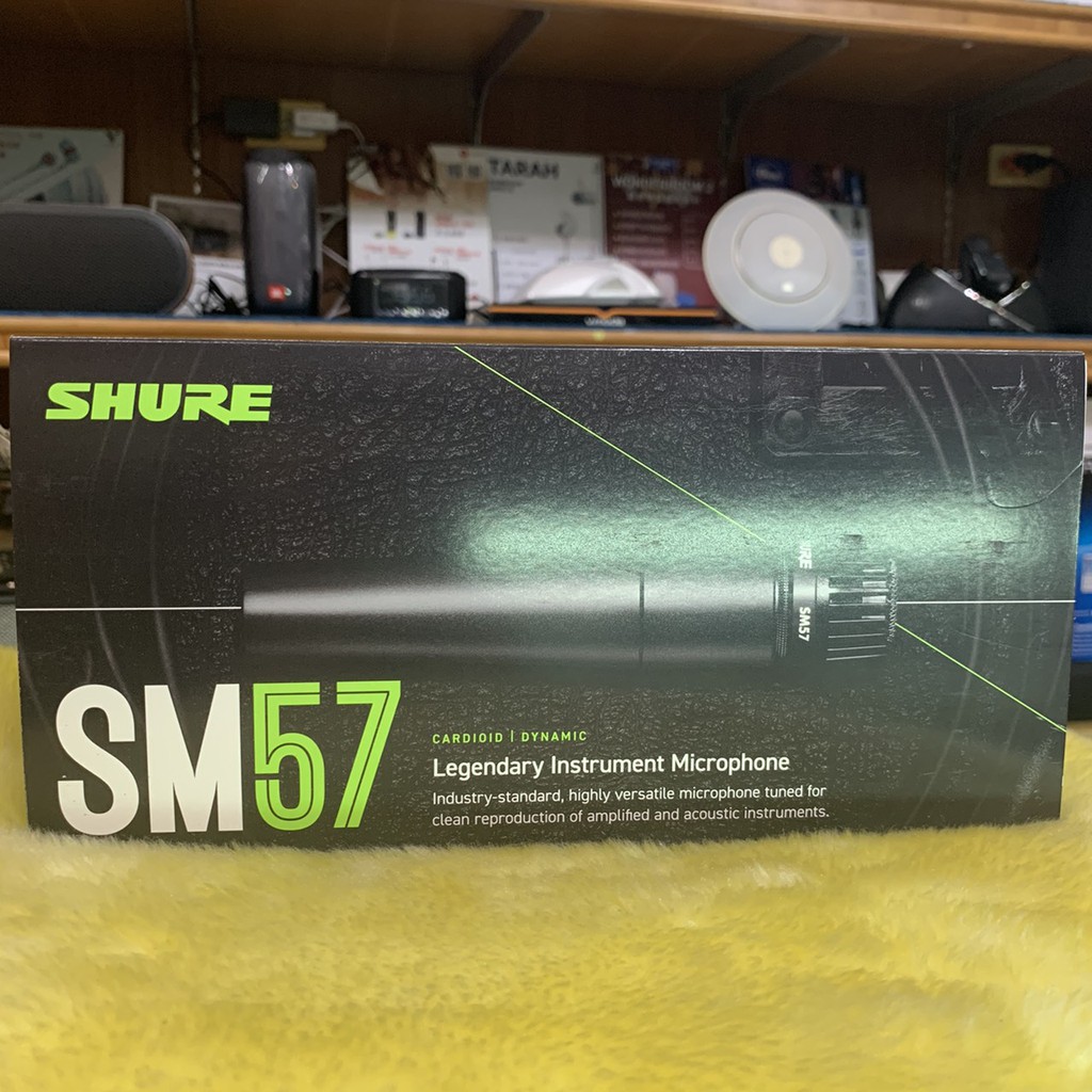 視聽影訊 新包裝美國 SHURE SM57 專業有線麥克風 富銘公司貨保固2年 SM58 P5S SV100 PG58