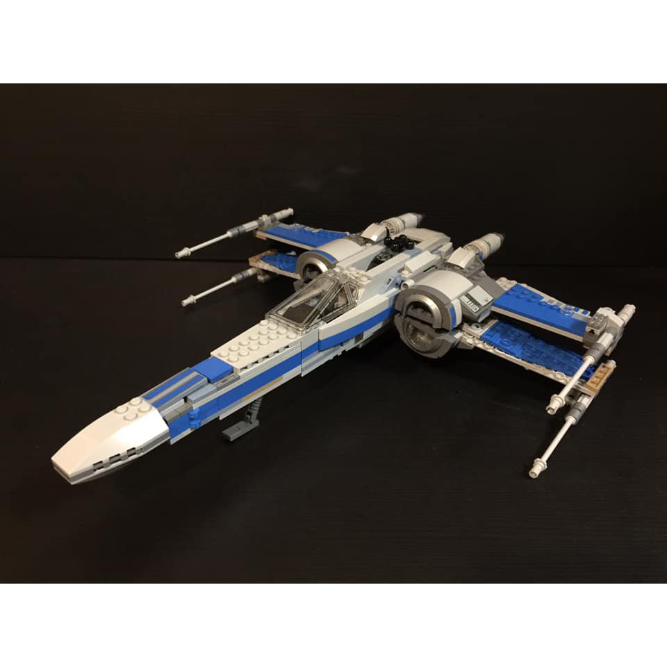 二手 展示品 LEGO 樂高 STAR WARS 星際大戰 75149 X戰機 X-WING 拆售載具 無說明書