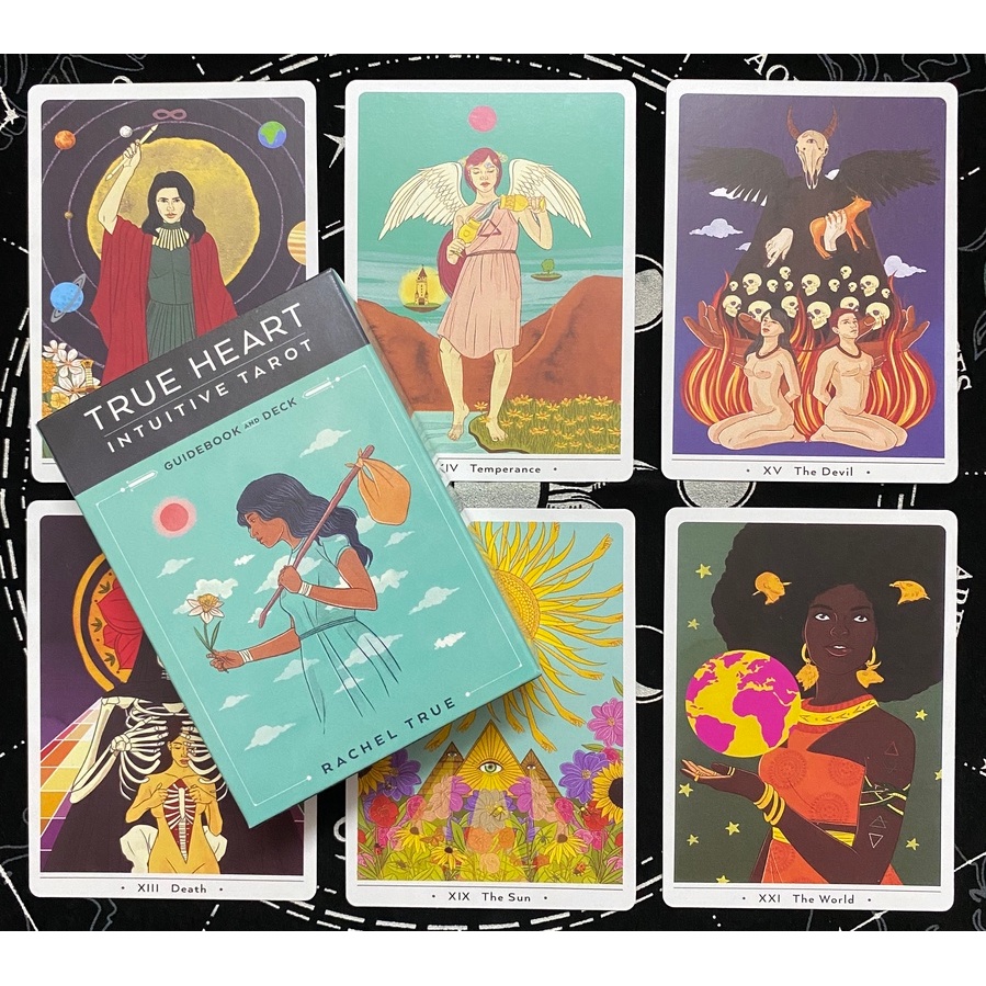 真心直覺塔羅牌現貨true Heart Intuitive Tarot 英文定制卡牌占卜派對遊戲 蝦皮購物