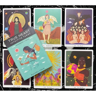 真心直覺塔羅牌 優質 True Heart Intuitive Tarot 英文定制卡牌 占卜 派對遊戲