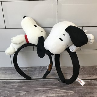 日本 環球影城 孤品 史努比 趴趴 髮箍 頭箍 usj 玩偶娃娃 絨毛玩具 扮裝變裝道具裝飾髮飾 生日禮物 Snoopy
