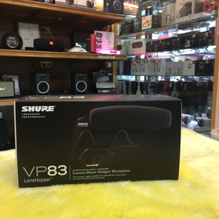 特價【官方授權經銷】SHURE VP83 / VP83F 槍型指向性 麥克風 收音及錄音 攝影機專用 視聽影訊
