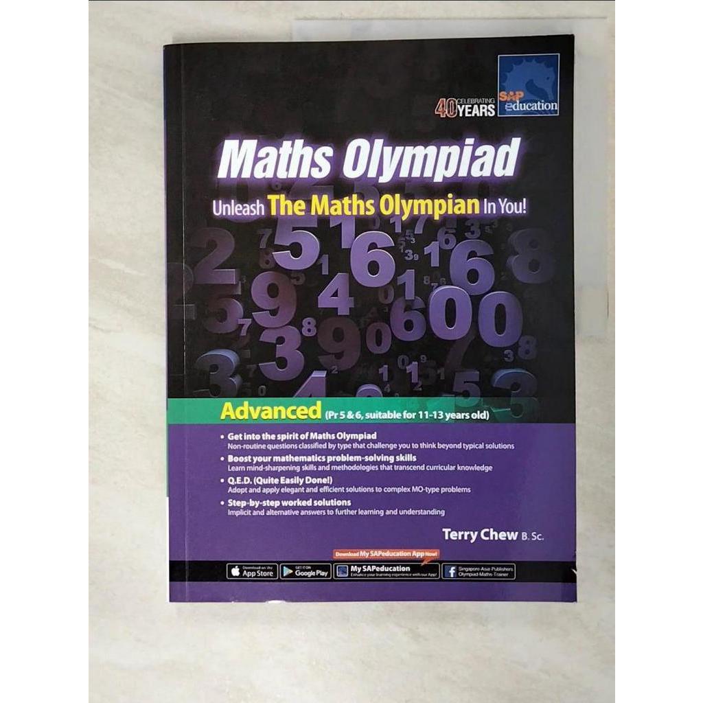 SAP Maths Olympiad Advanced_Terry Chew【T8／進修考試_DD1】書寶二手書