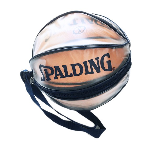 Spalding 單顆裝球袋 瓢蟲袋 攜帶方便 附肩袋 不含籃球 斯柏丁 深藍 SPB5309N62【我塑我形】