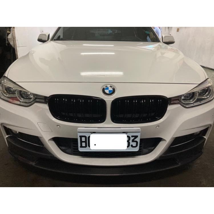 寶馬 BMW F30 F31 雙槓亮黑水箱罩 328亮黑中網 316水箱罩 320中網 335水箱罩 M3 Look