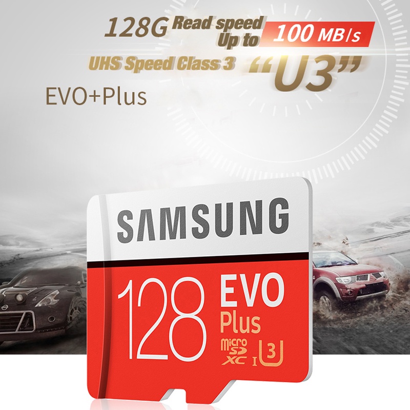128gb / 64GB / 32GB / 16GB Evo Plus Micro SD 存儲卡