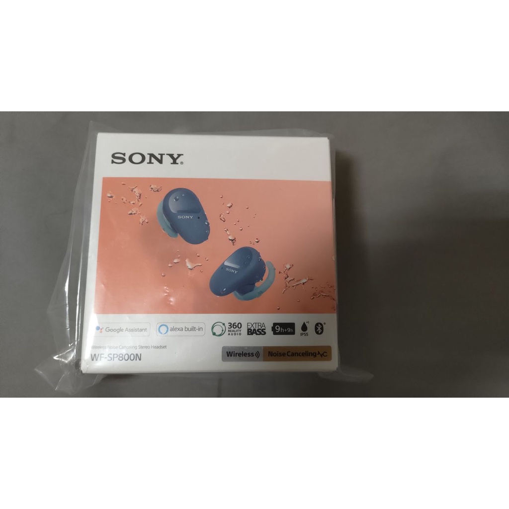Sony 索尼 WF-SP800N 無線藍牙主動降噪耳機