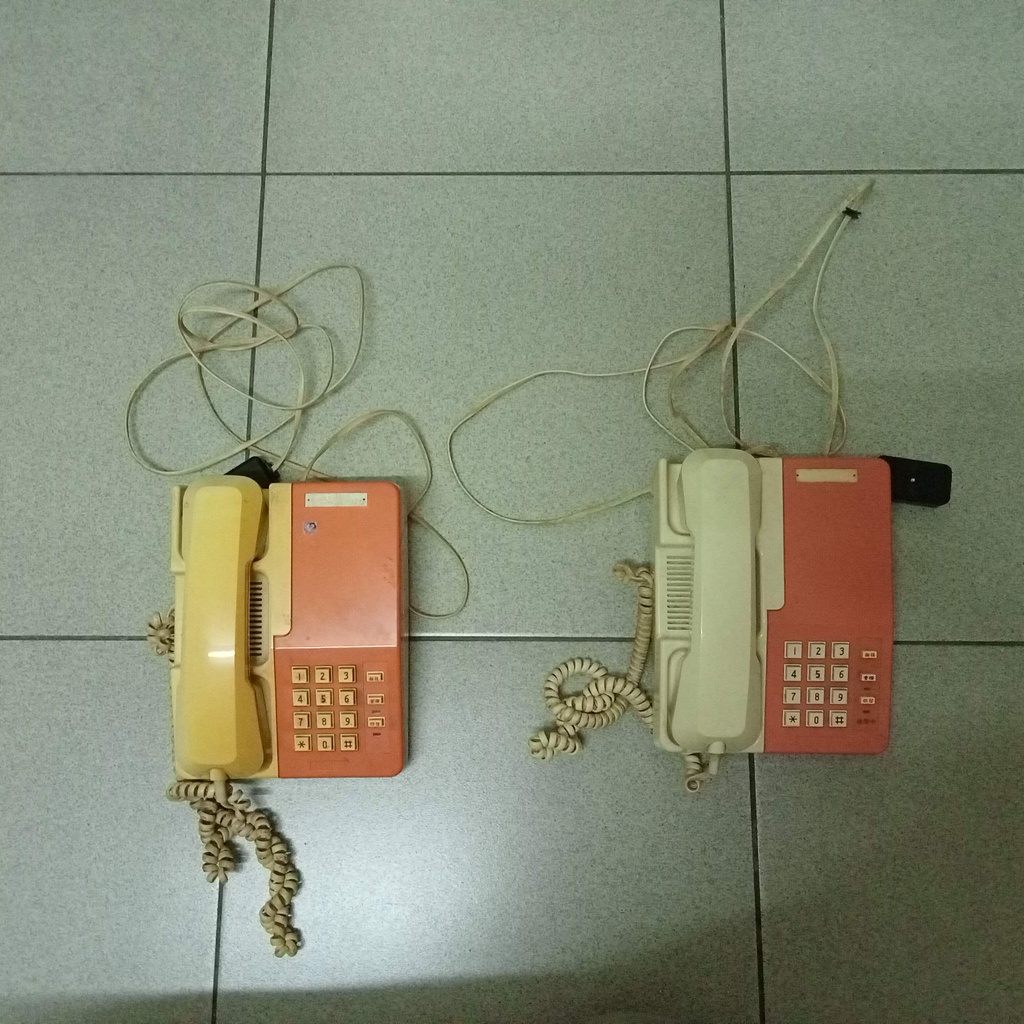 中華電信TH-813用戶電話機 古董擺飾品 壞掉的