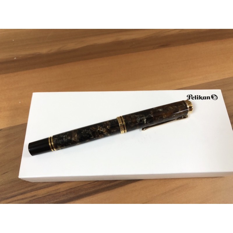 百利金 Pelikan M800 M-800 文藝復興 18K 鋼筆  Renaissance Brown