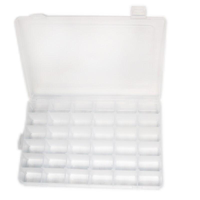 塑膠分格盒36格 透明塑膠收納盒 分類盒 整理盒 可拆透明分格盒 零件盒【DG426】