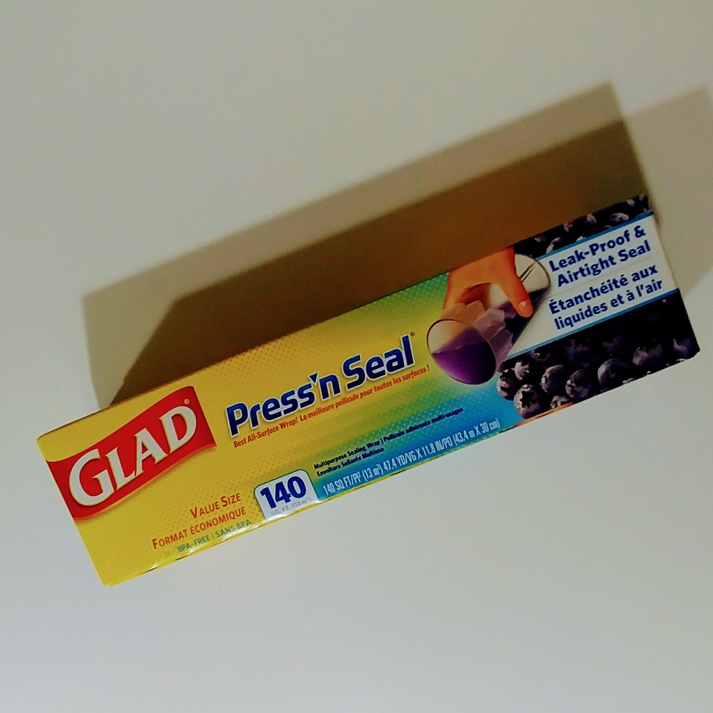 現貨+預 美國製原裝進口Glad Press'n seal 無毒多功能強力保鮮膜密封度佳可微波好市多代購costco單卷