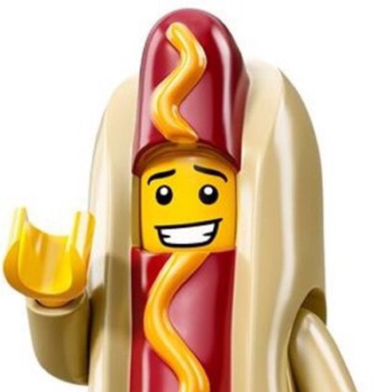 Lego 71008 14 熱狗 Hot Dog Man