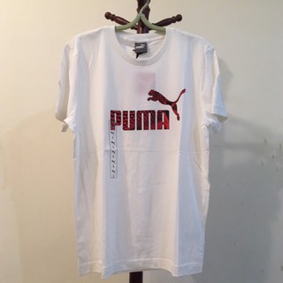 ［全新］PUMA BT系列造型No.1 logo 純棉圓領短袖上衣T恤-男款