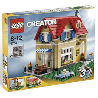 自取3800【台中翔智積木】LEGO 樂高 CREATOR 創意系列 6754 Family Home 別墅